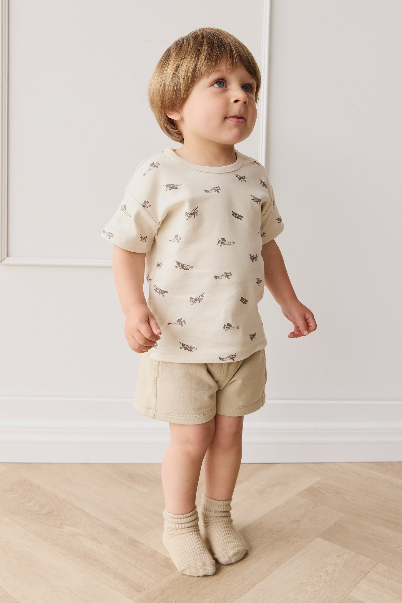 Pima Cotton Hunter Tee || Avion Oat