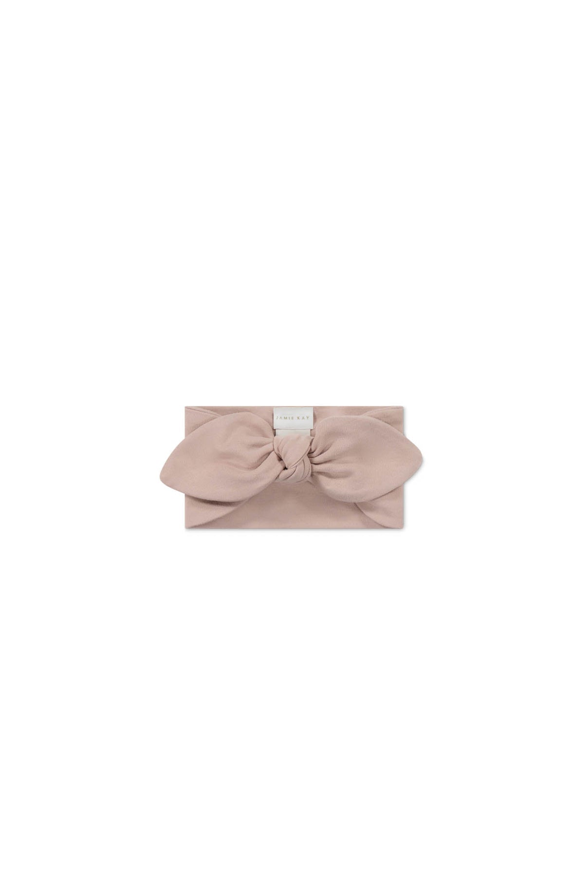 Pima Cotton Lilian Headband || Dusky Rose