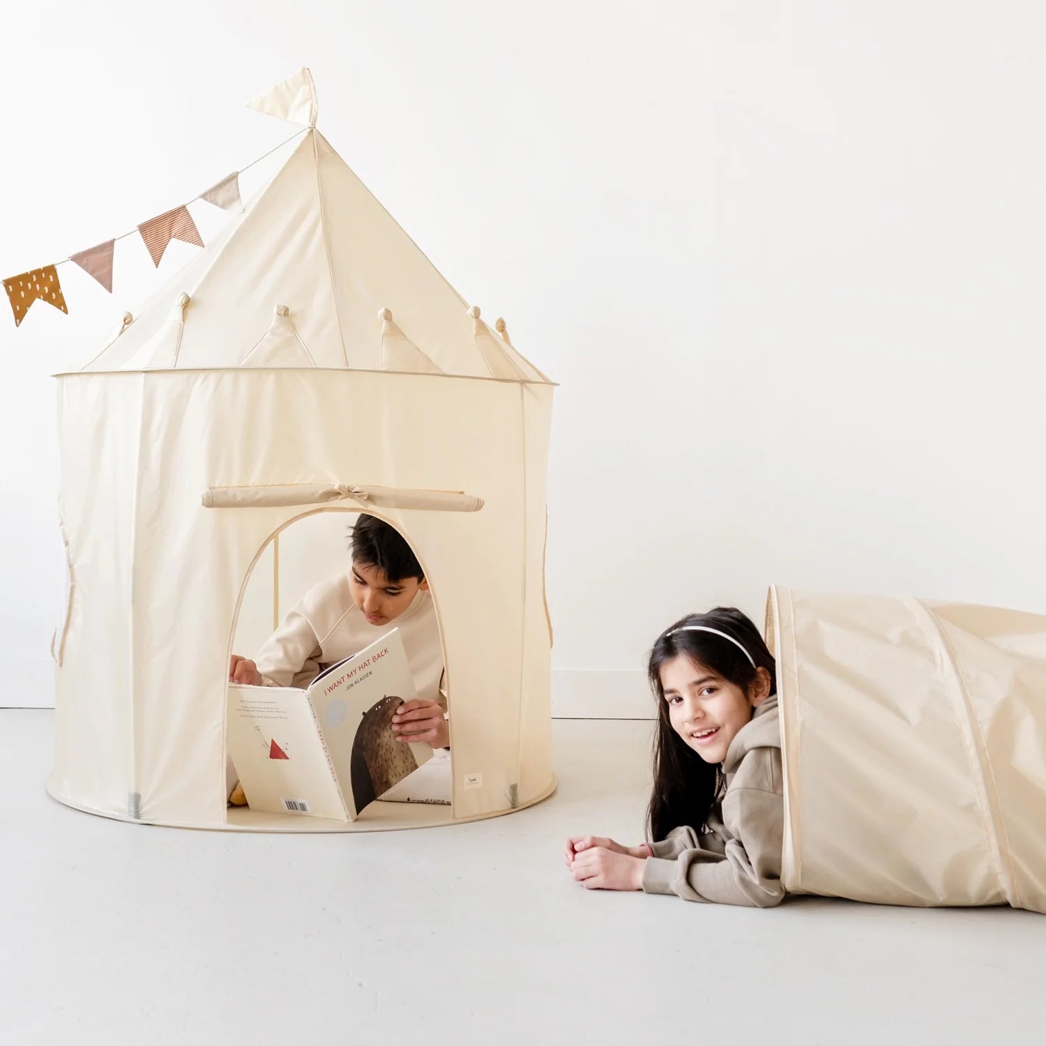 Play Tunnel || Solid Beige