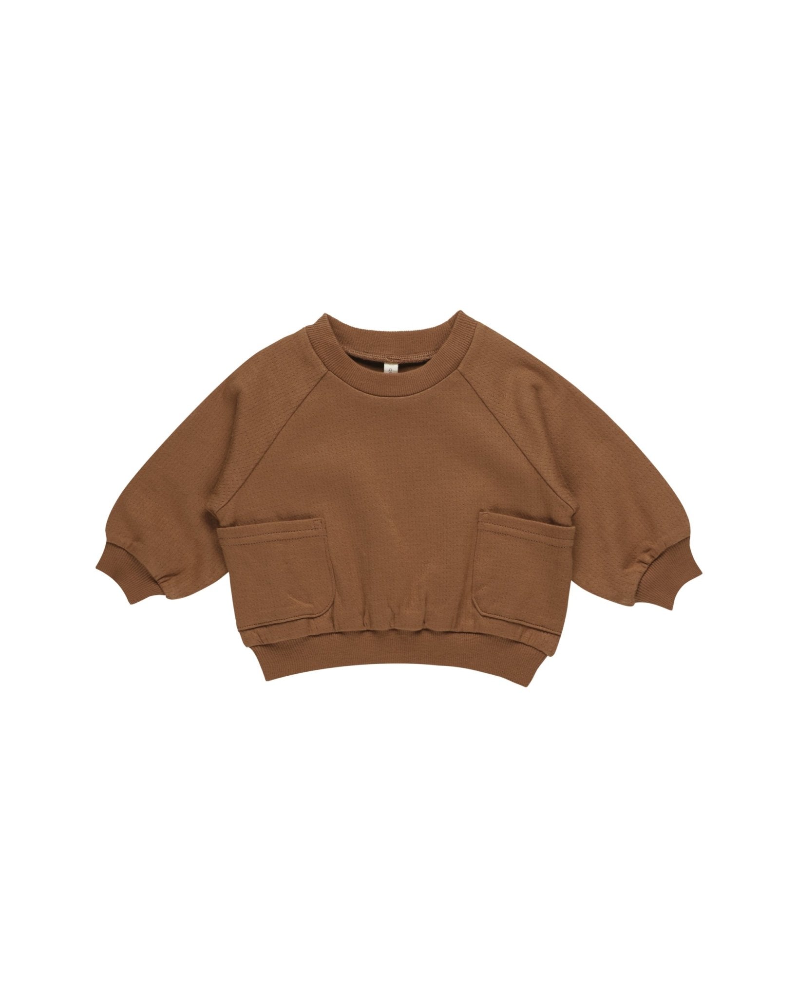 Pocket Sweatshirt || Cinnamon