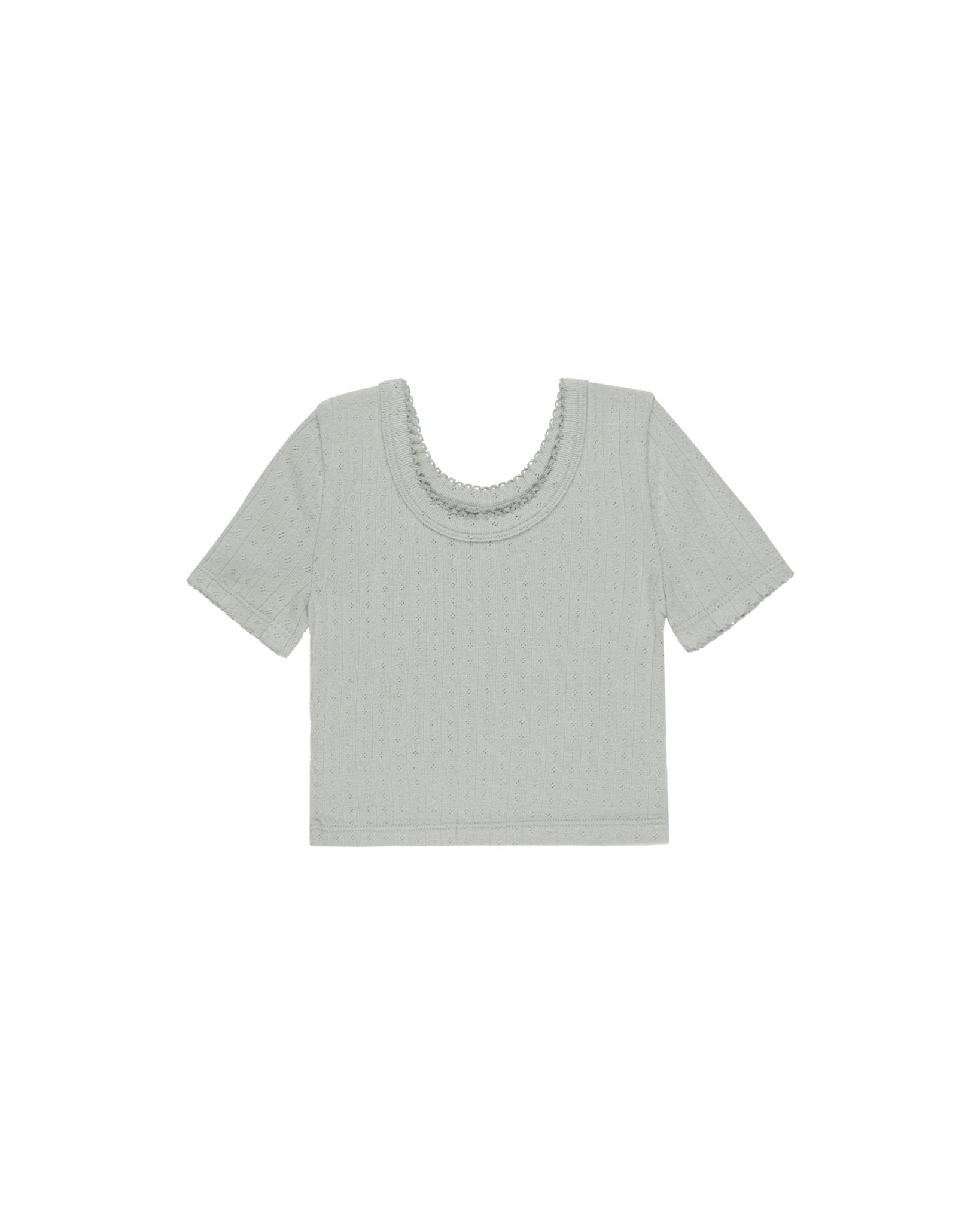 Pointelle || Seafoam