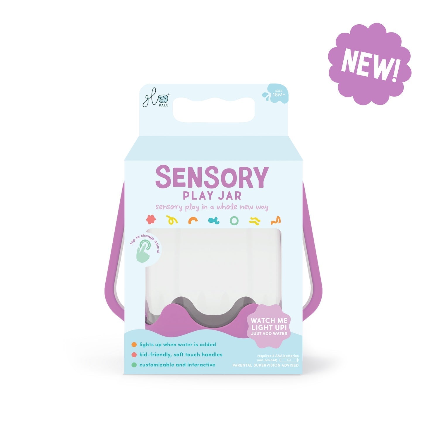 Purple Sensory Jar