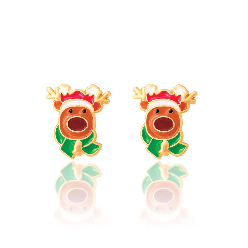 Reindeer Magic | Stud Earrings