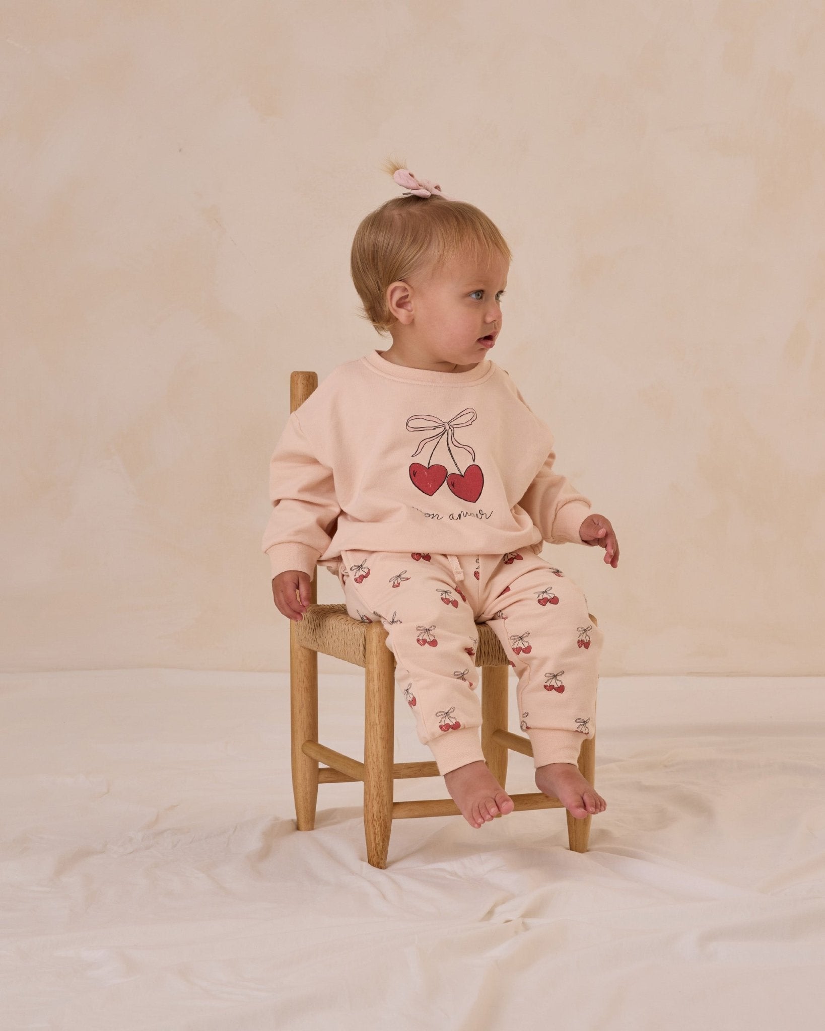Relaxed Fleece Sweatpant || Mon Amour
