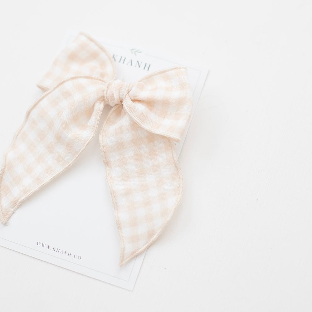 Romance Check | Oversized Whimsical Bow