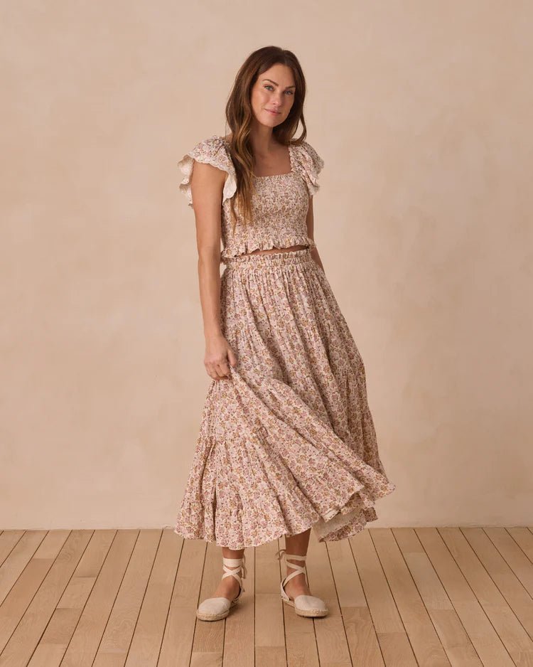 Ruffle Tiered Maxi Skirt || Wildflower