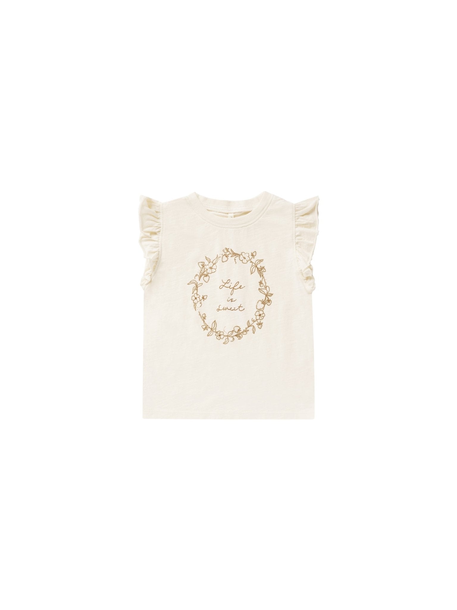 Ruffled Tank || Life Is Sweet