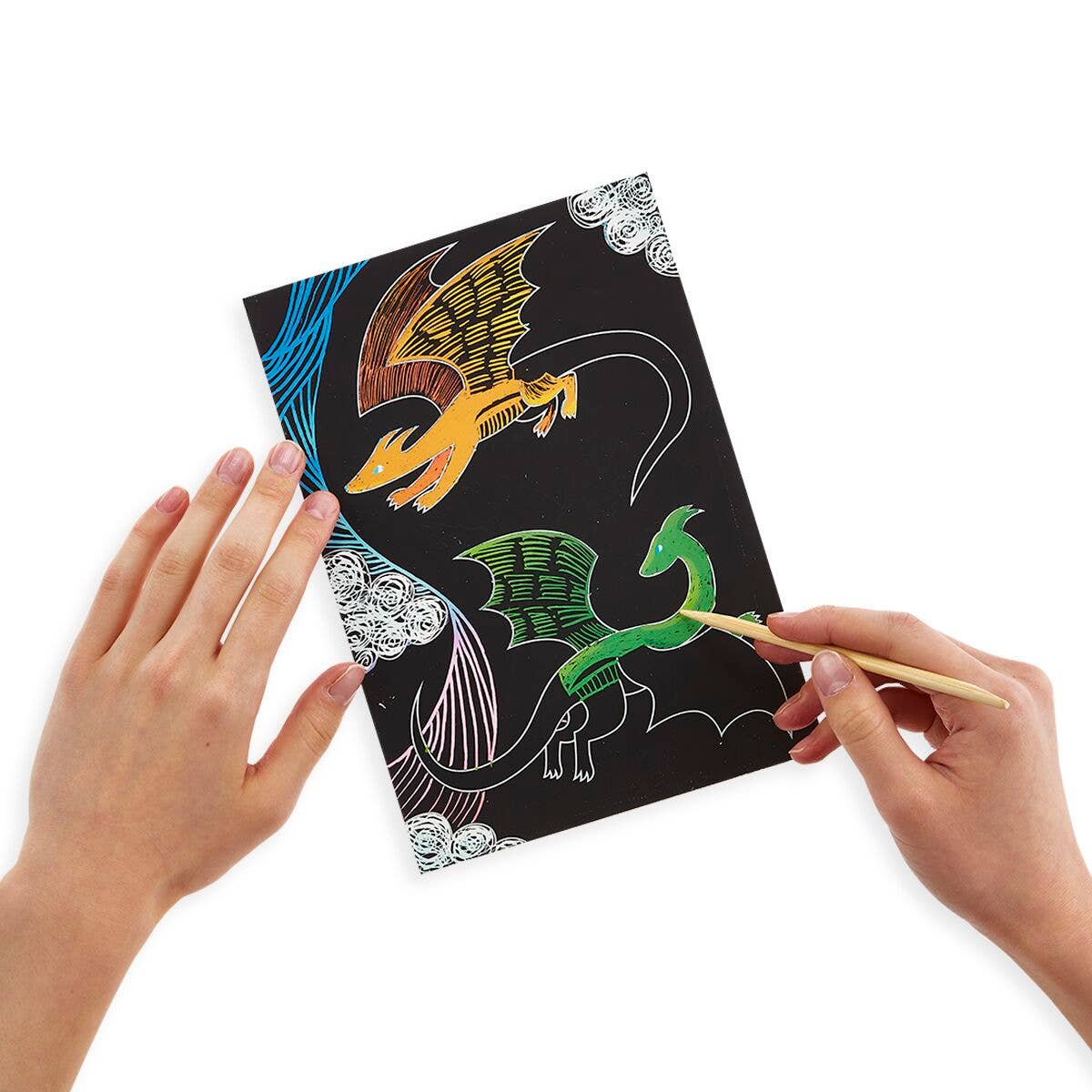 Scratch & Scribble | Fantastic Dragons