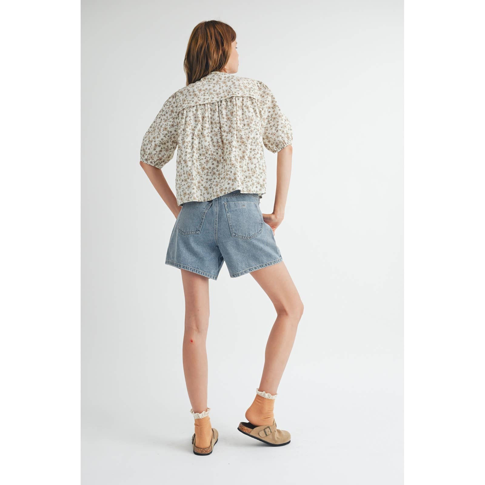 Selen Button - Up Blouse