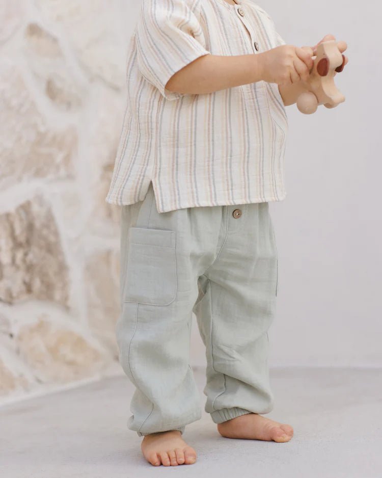 Short Sleeve Zion Shirt || Summer Stripe