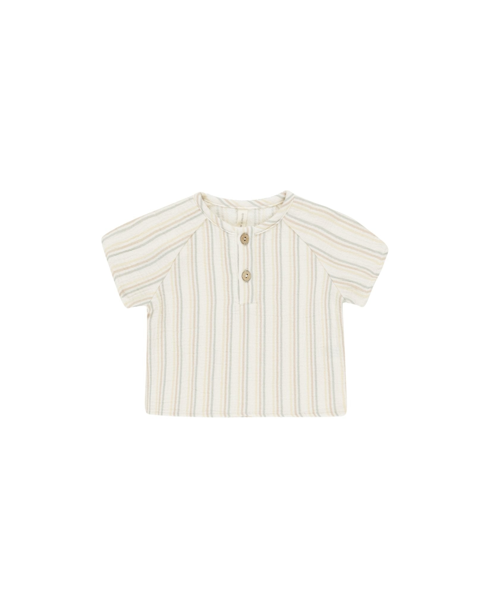 Short Sleeve Zion Shirt || Summer Stripe