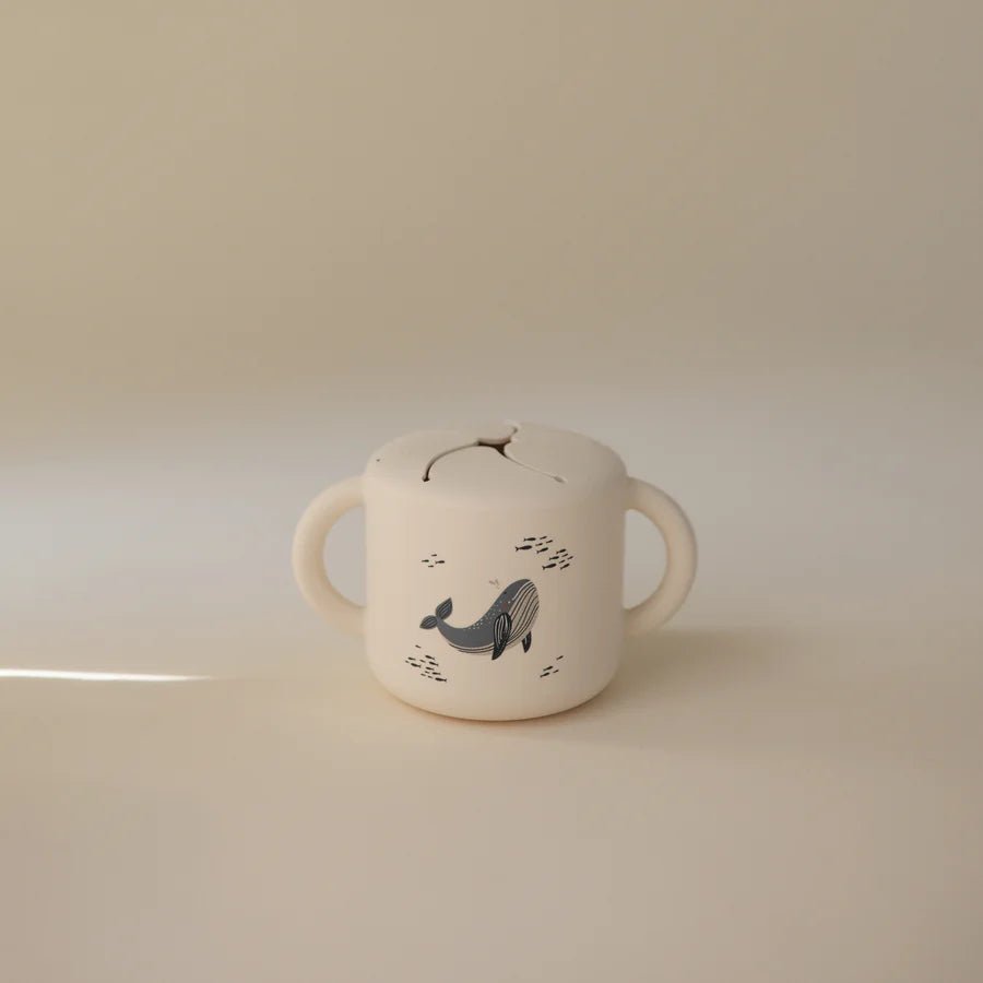 Silicone Snack Cup | Whales