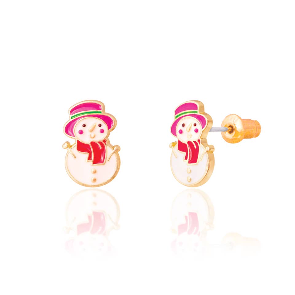 Snowman Wonderland | Stud Earrings