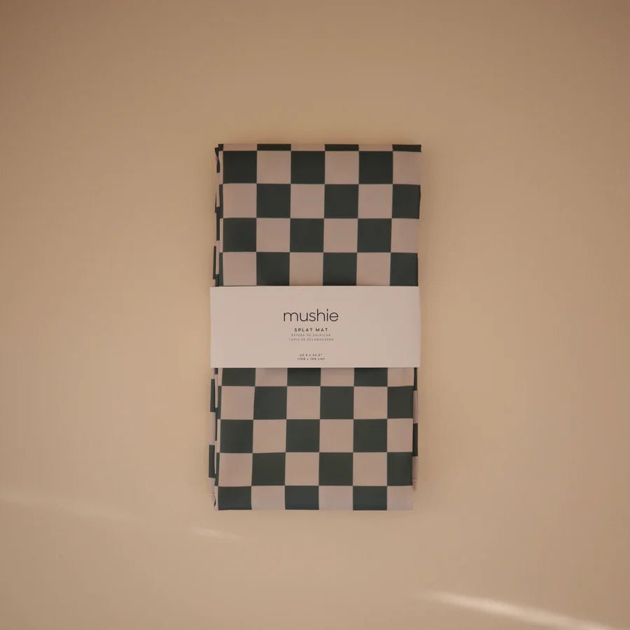 Splat Mat - Olive Check