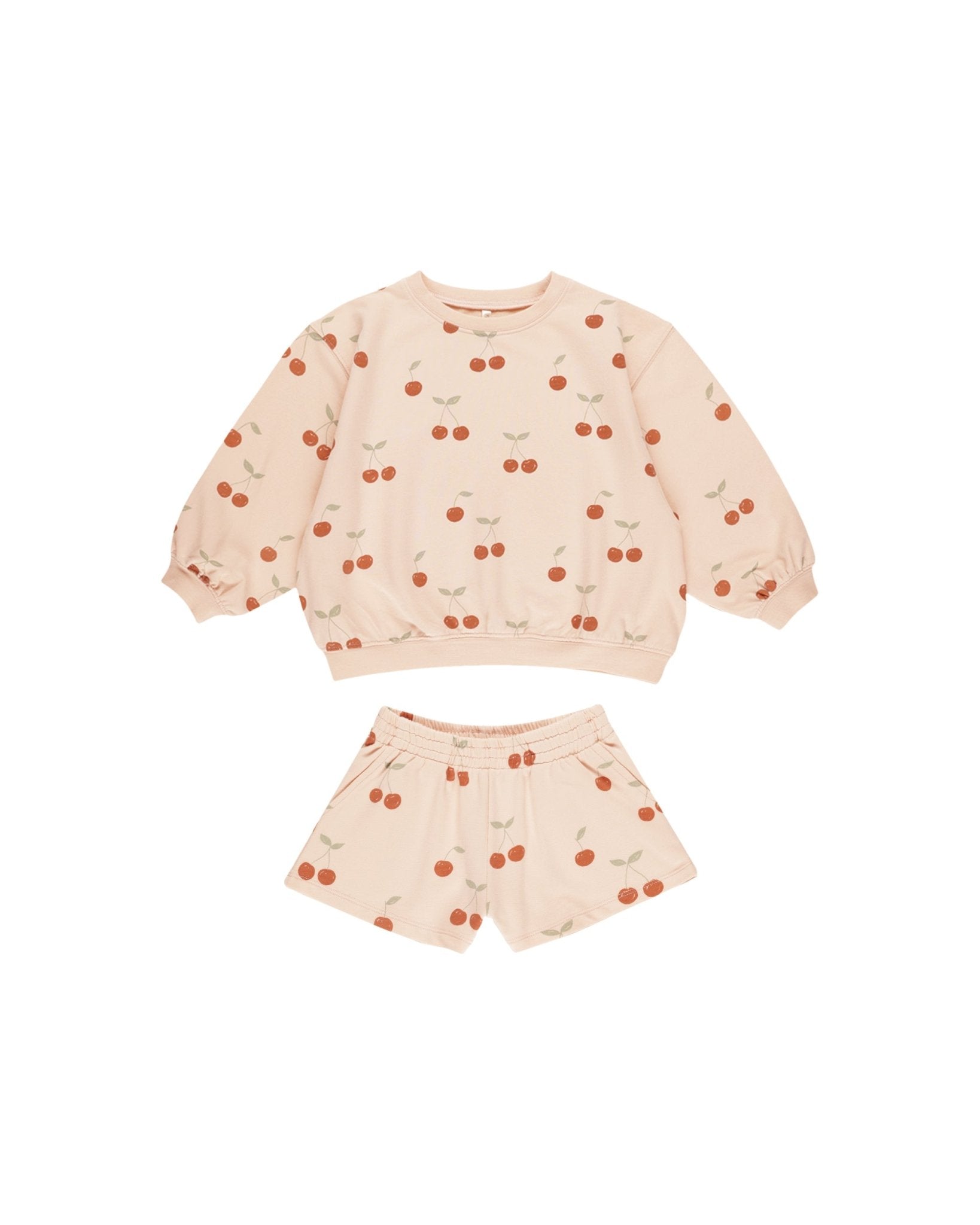 Summer Terry Set || Cherries (Teens)