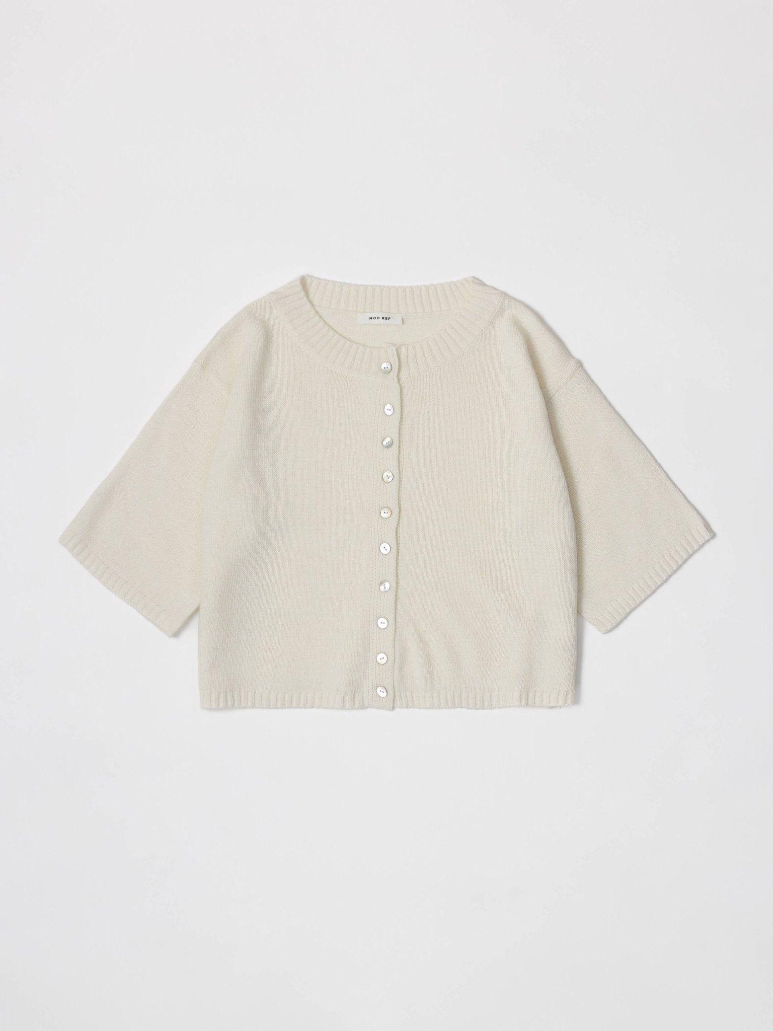 The Stacey Brushed Cardigan - Cream