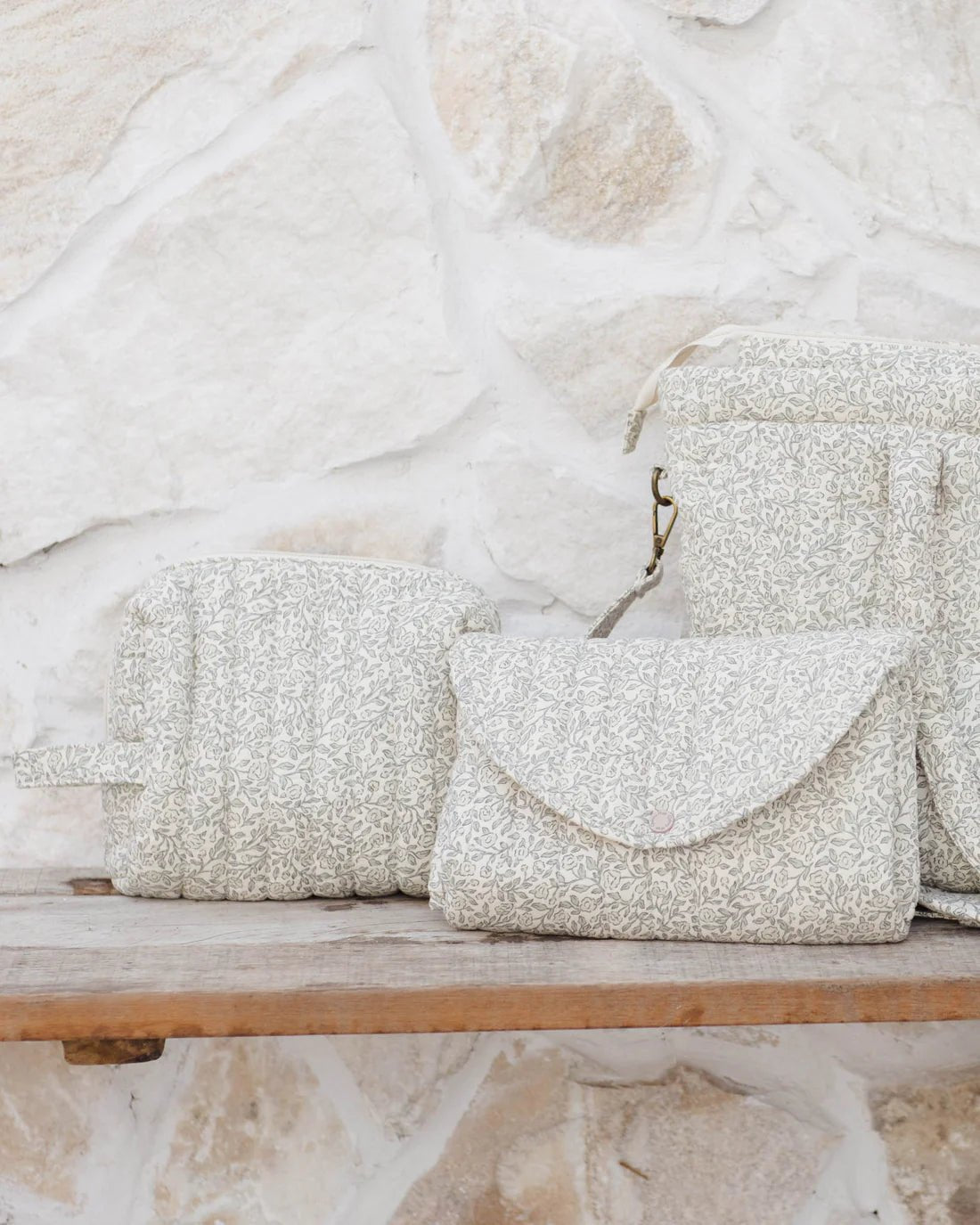 Toiletry Bag || Green Garden