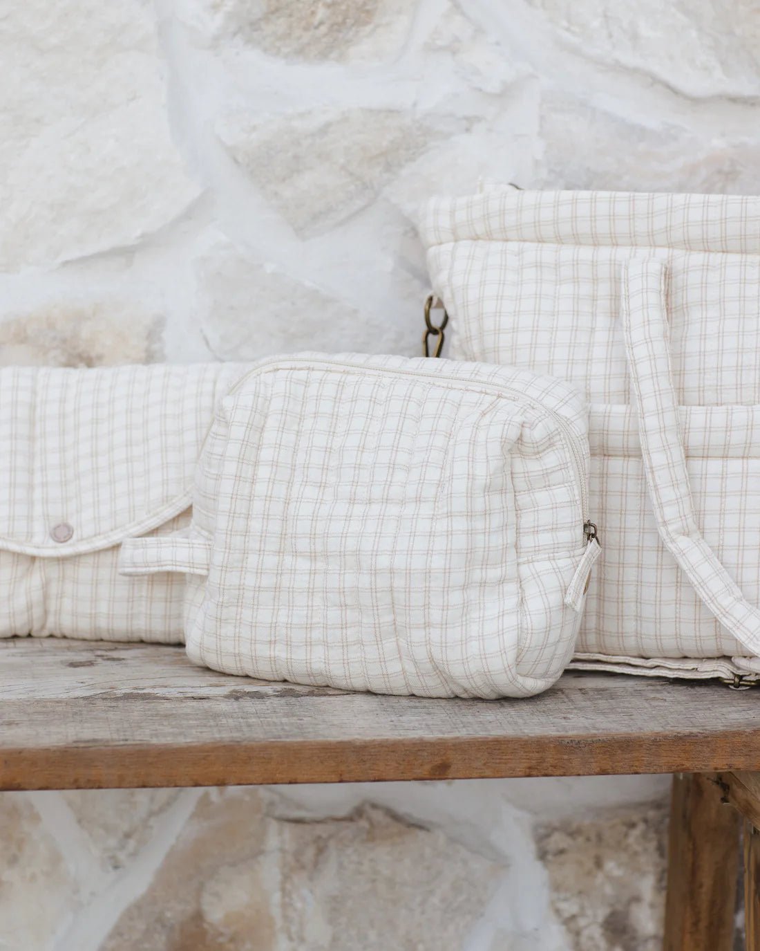 Toiletry Bag || Oat Check