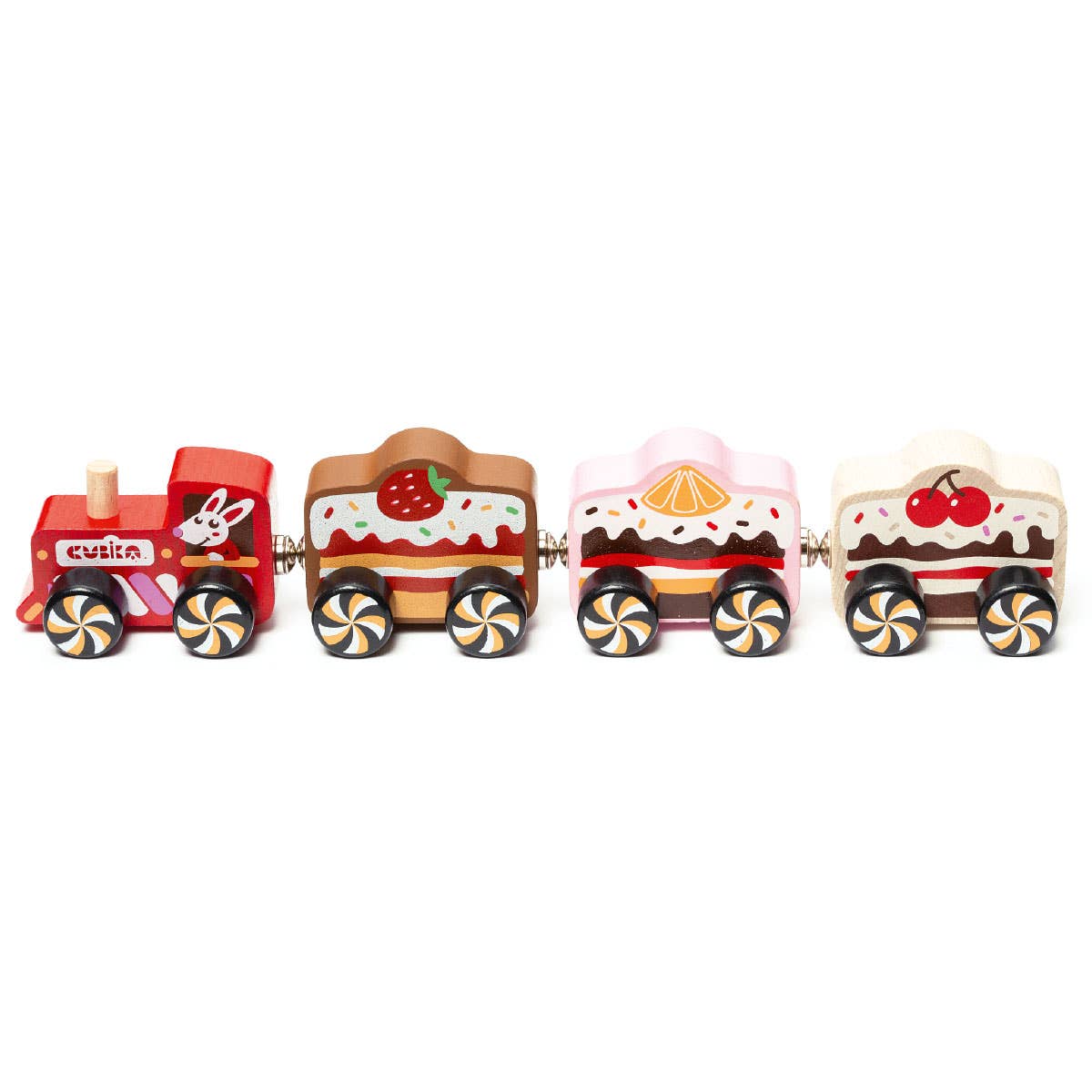 Train "Cakes" - Wooden Toy