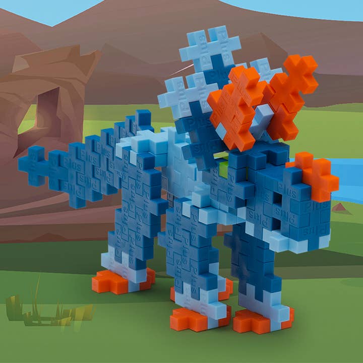 Tube - Triceratops - Plus Plus