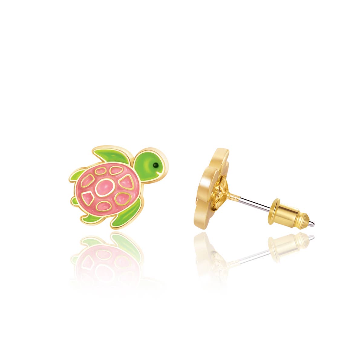 Turtle - y Awesome Earrings (Studs)