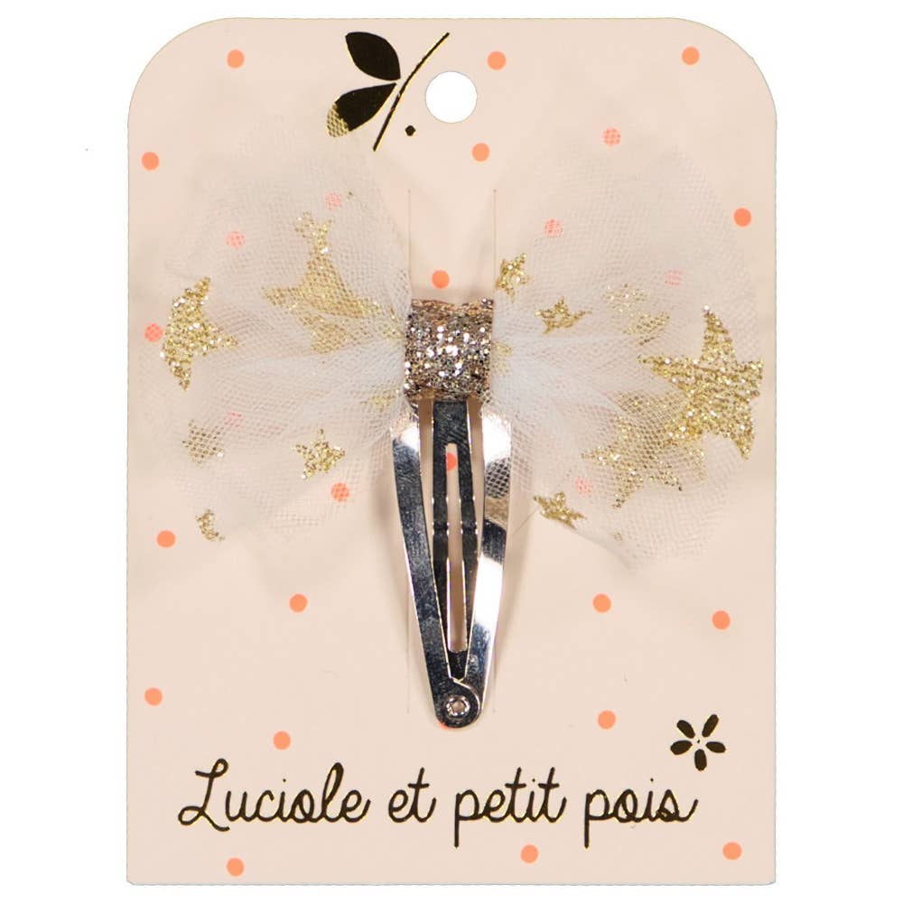 Tutu hair clip stars