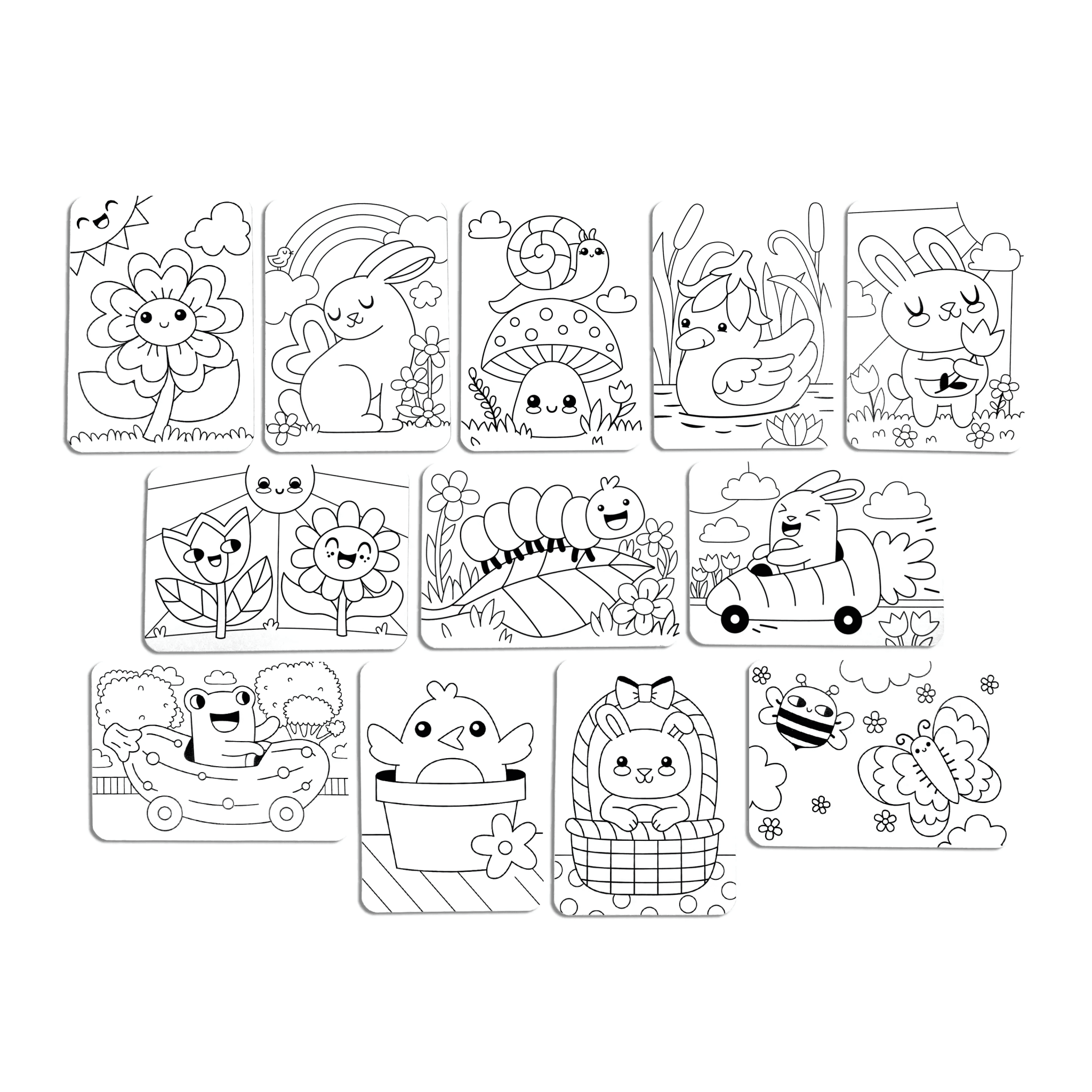Undercover Art Hidden Patterns Color Activity | Garden Pals