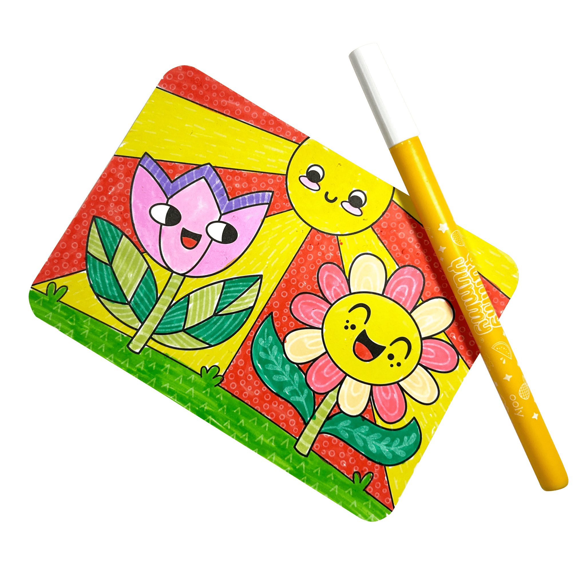 Undercover Art Hidden Patterns Color Activity | Garden Pals