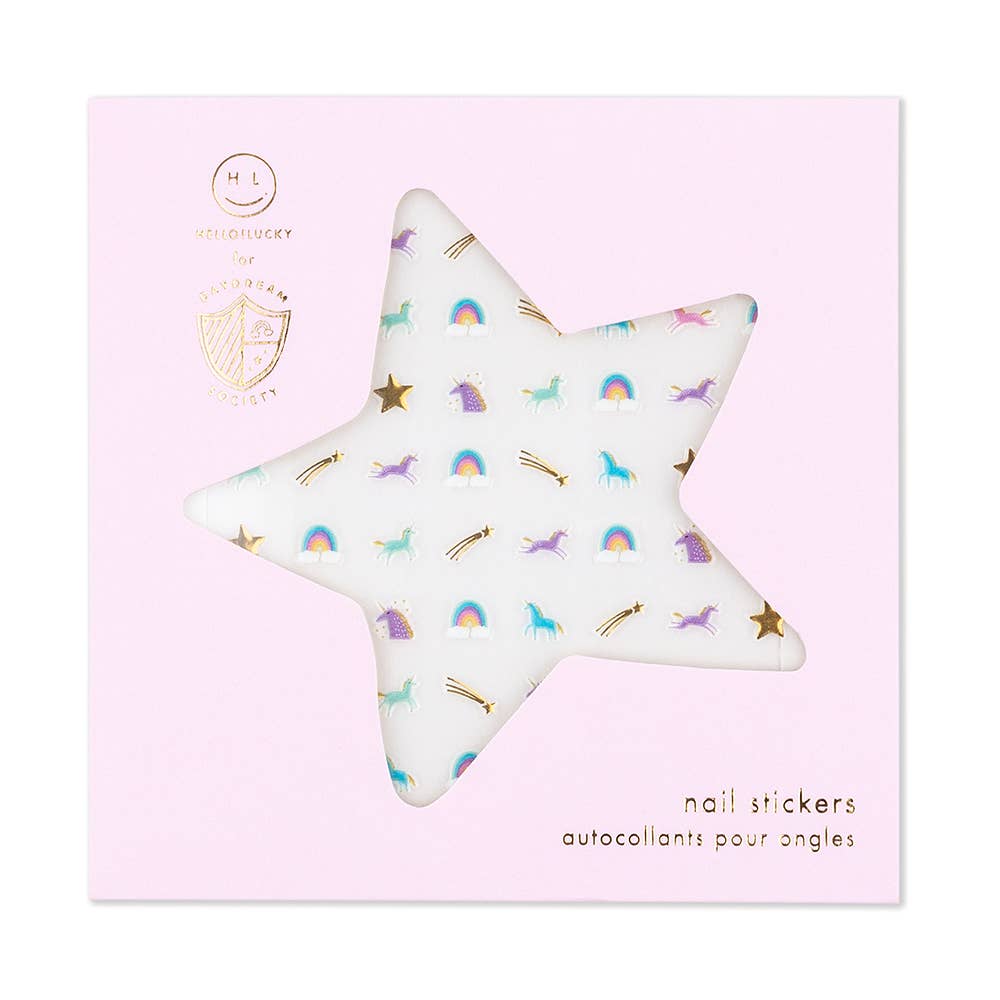 Unicorn + Rainbows Nail Stickers - 1 Pk. - Khanh