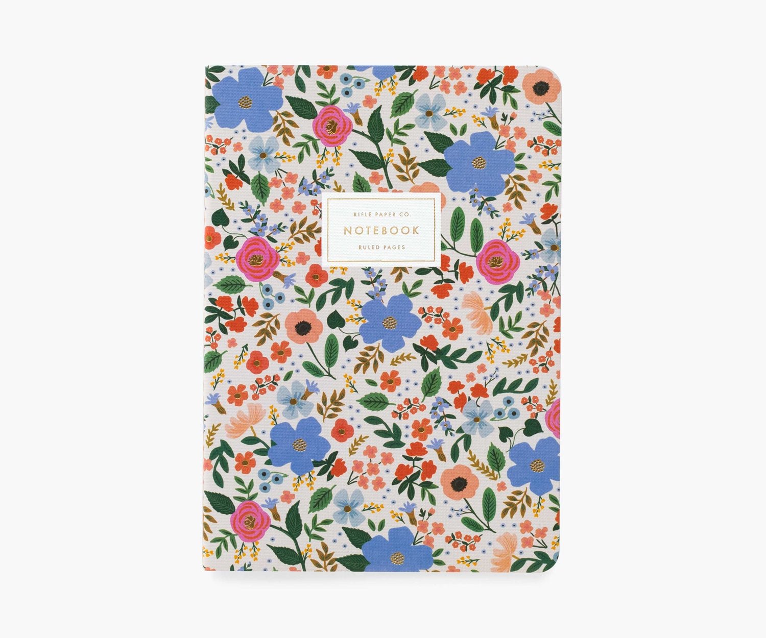 Wild Rose Stitched Notebook Set