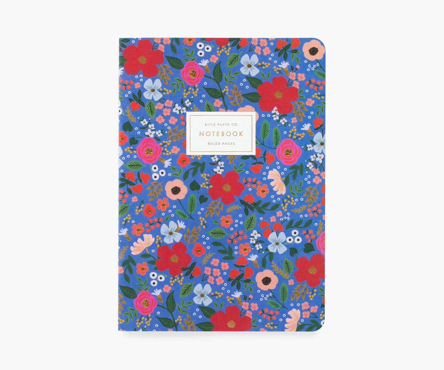 Wild Rose Stitched Notebook Set