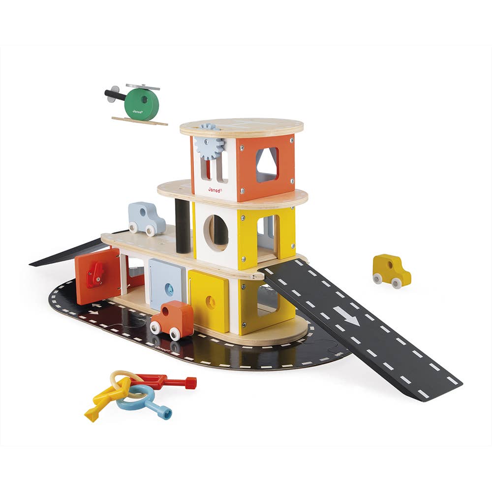Wooden Car Garage