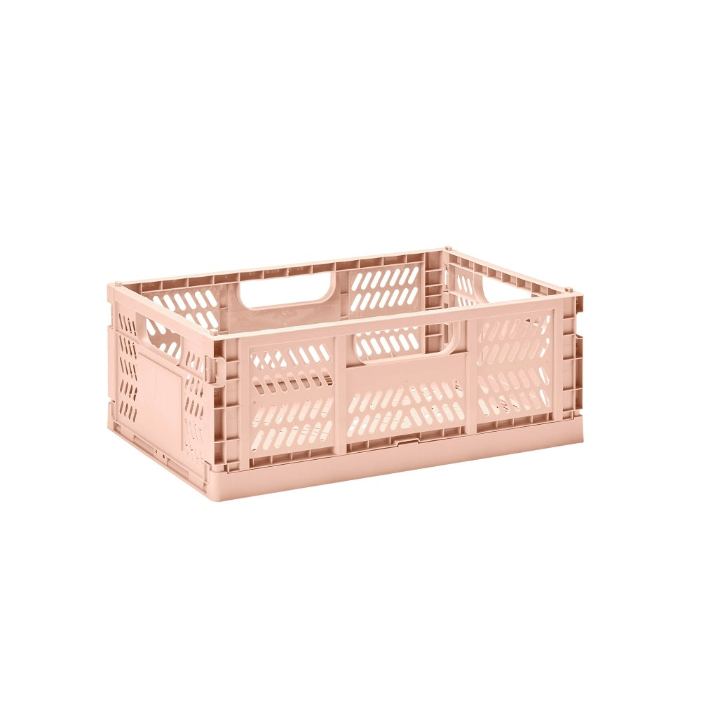 Modern Folding Crate | Clay (Medium)