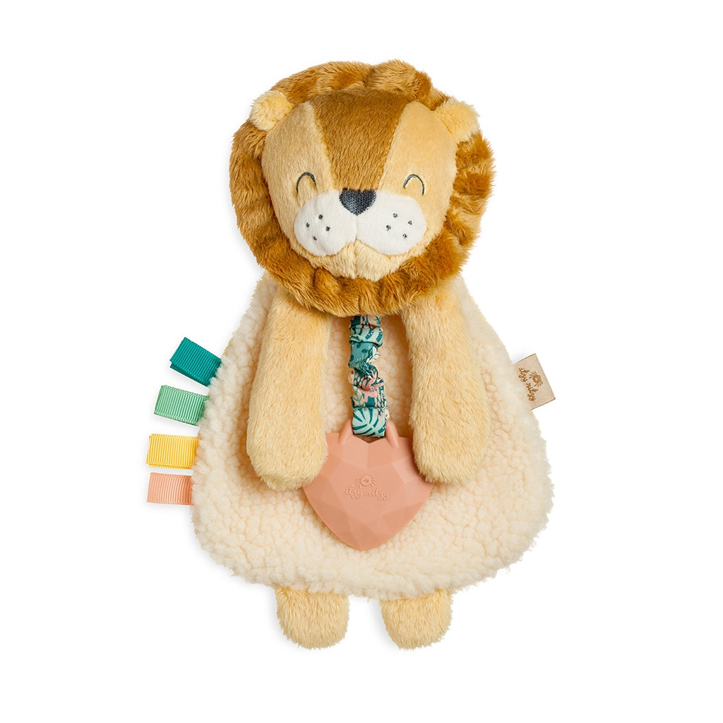Plush with Silicone Teether Toy  Buddy the Lion