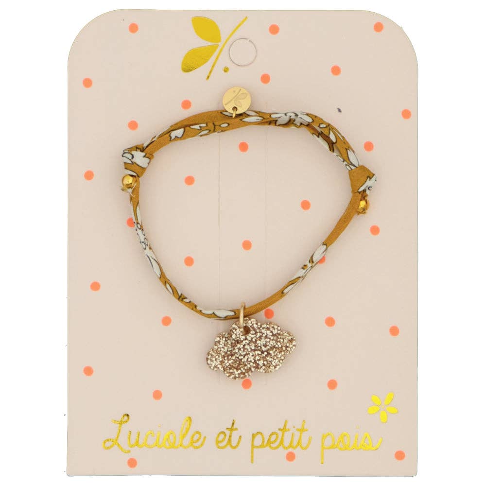 Liberty bracelet - Mustard Capel (gold cloud)