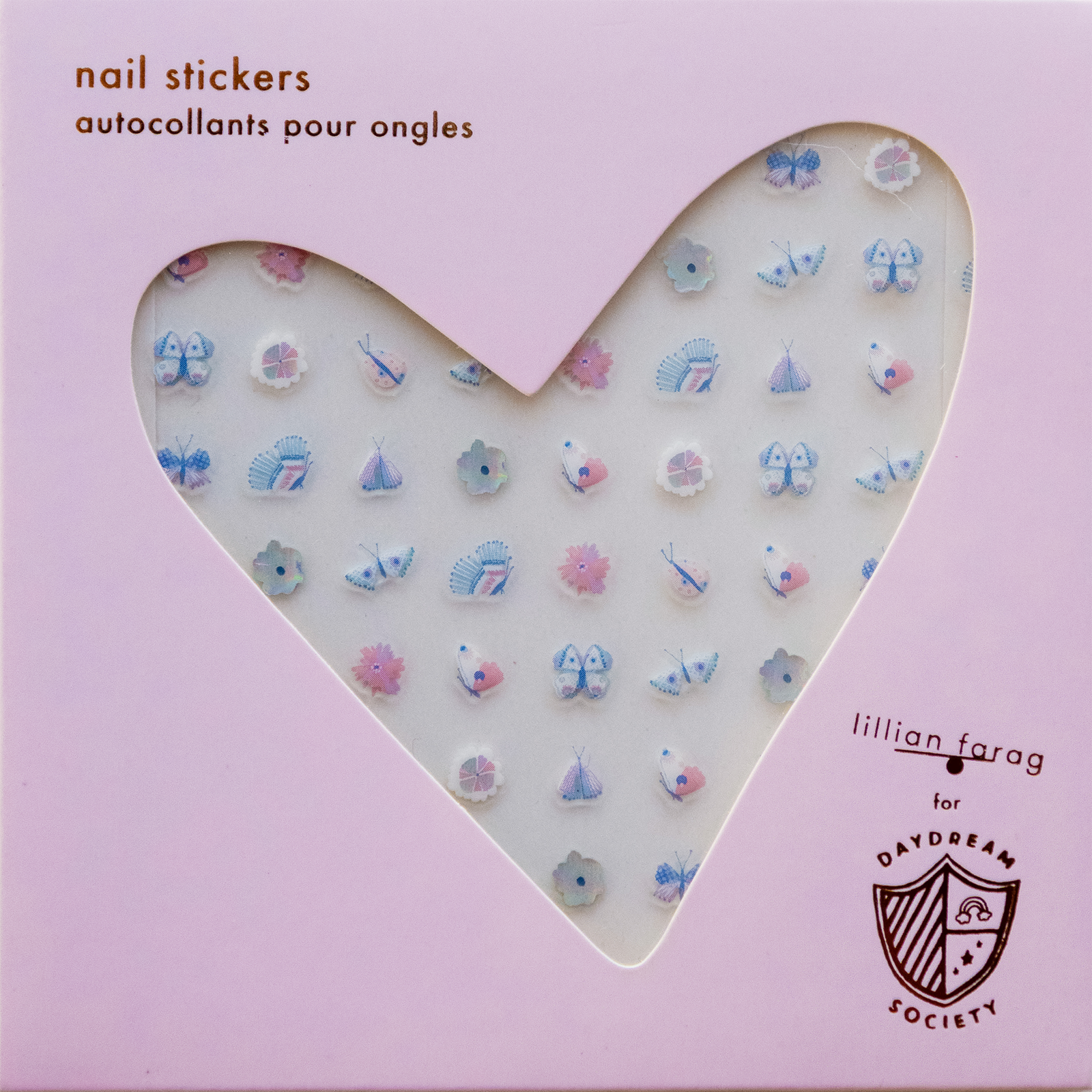 Flutter Nail Stickers - 1 Pk.