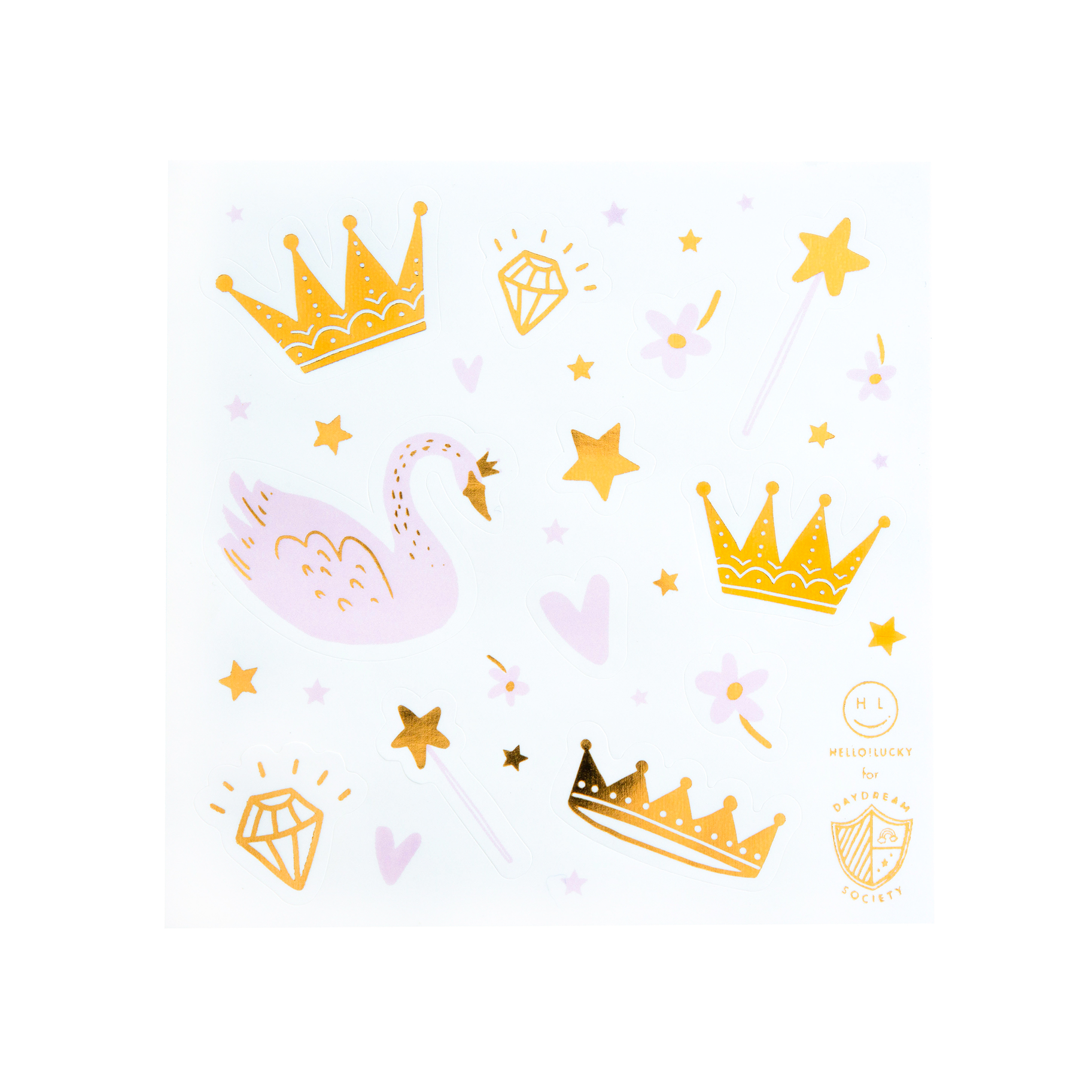 Sweet Princess Sticker Set - 4 sheets