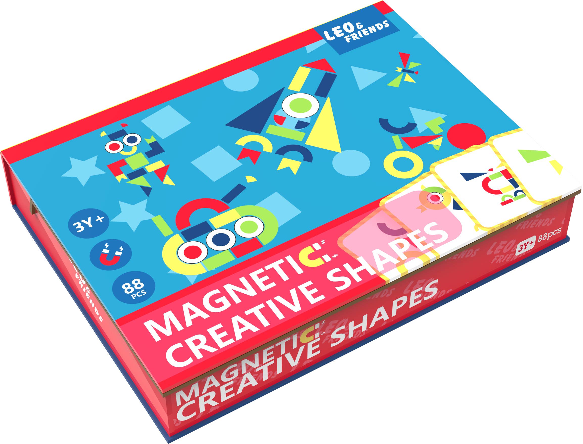 Magnetic Creative Shapes Playset
