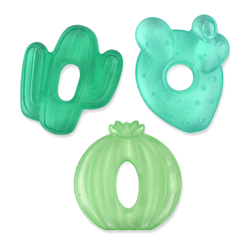 Cutie Coolers™ Water Filled Teethers (3-pack)  Cactus