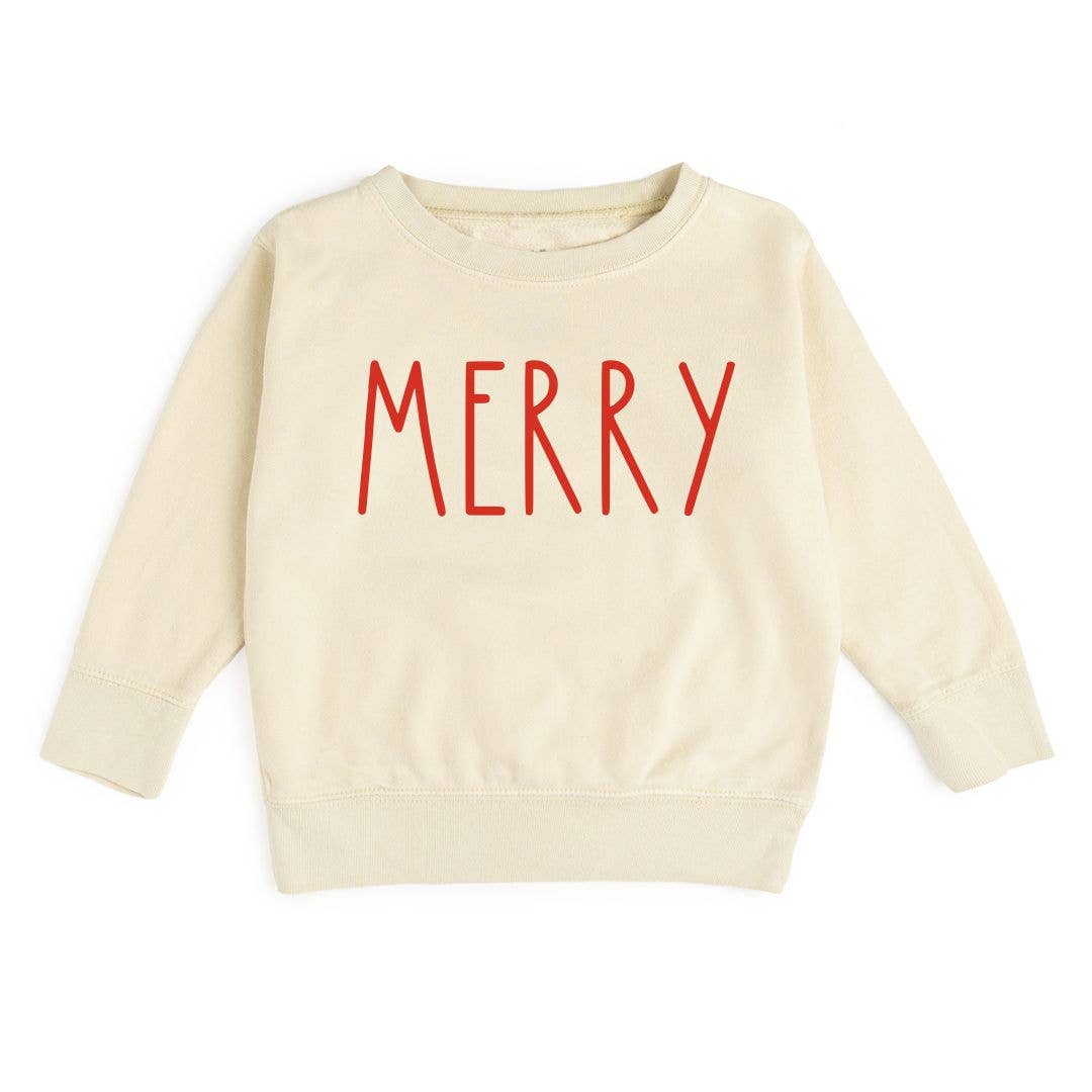 Merry Doodle Sweatshirt | Kids Sweatshirt