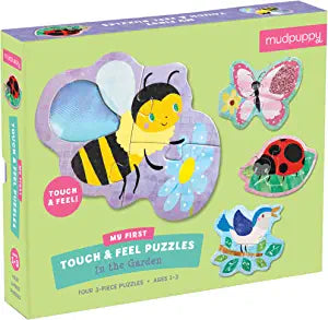 The Garden My First Touch & Feel Puzzle (12 Piece)