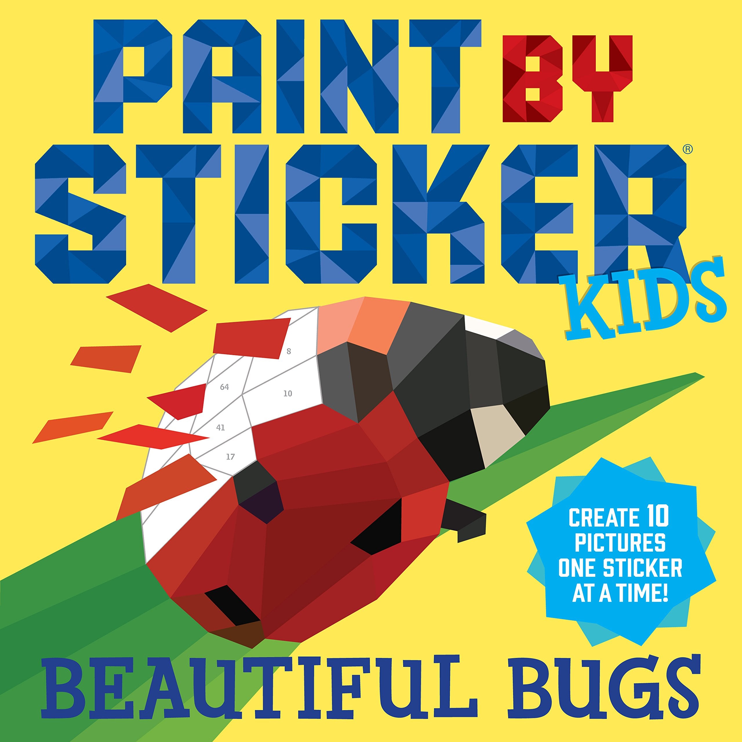 Paint by Sticker Kids: Beautiful Bugs: