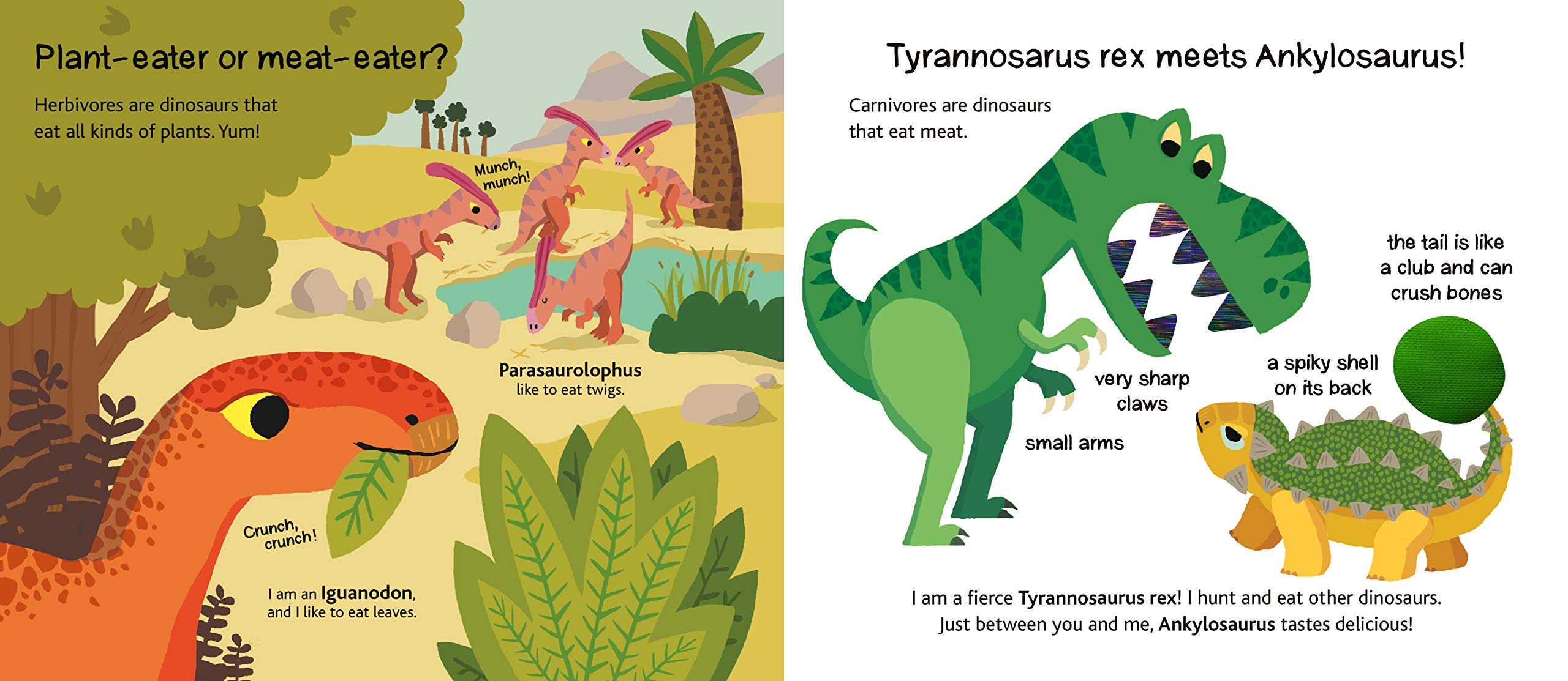 Touch and Explore: Dinosaurs