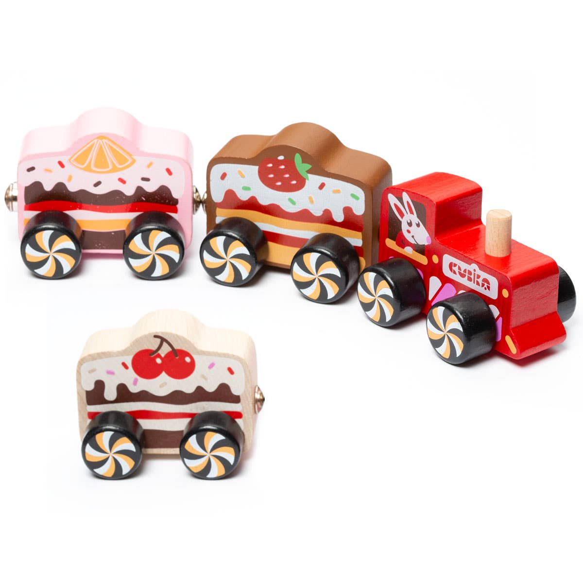 Train "Cakes" - Wooden Toy