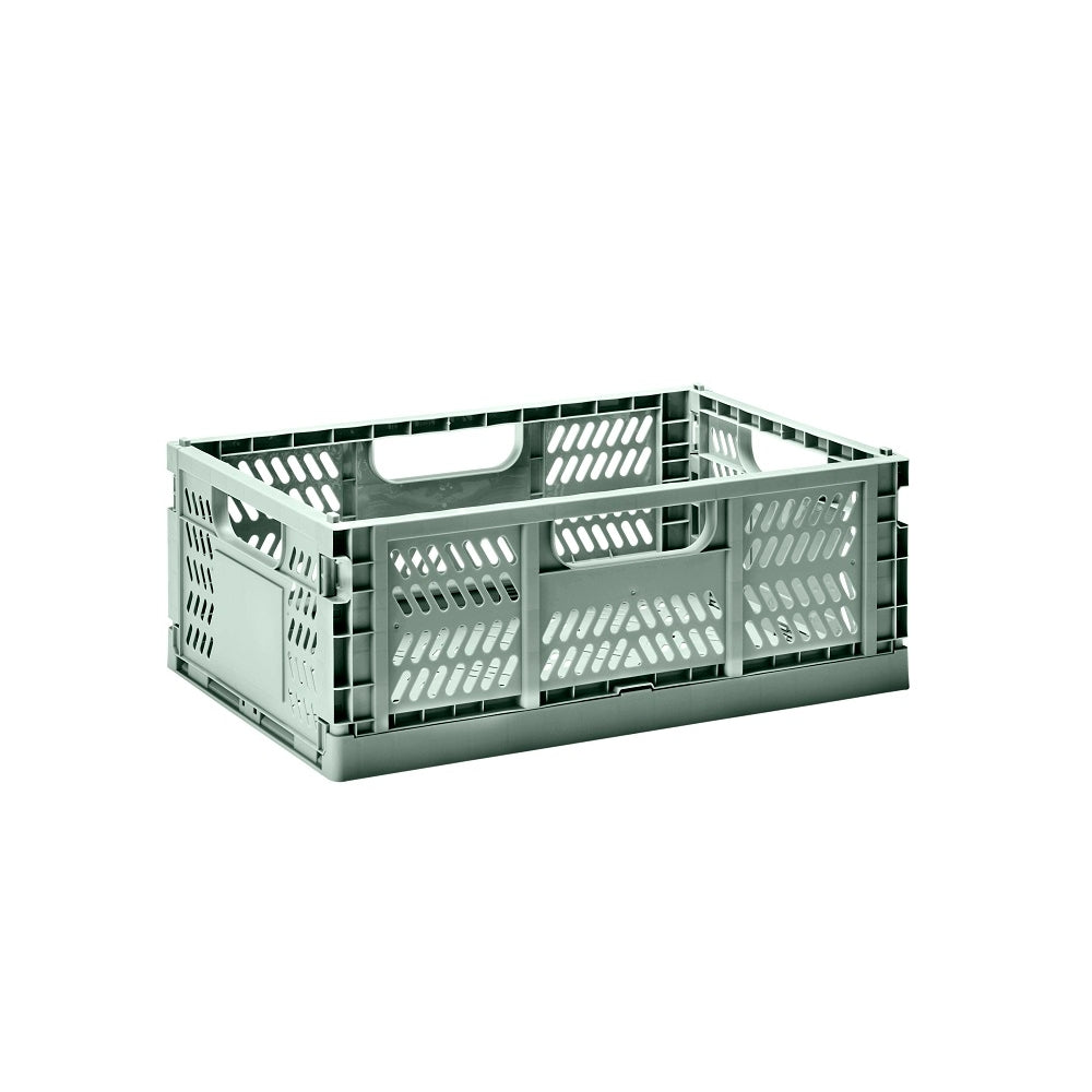 Modern Folding Crate | Sage (Medium)