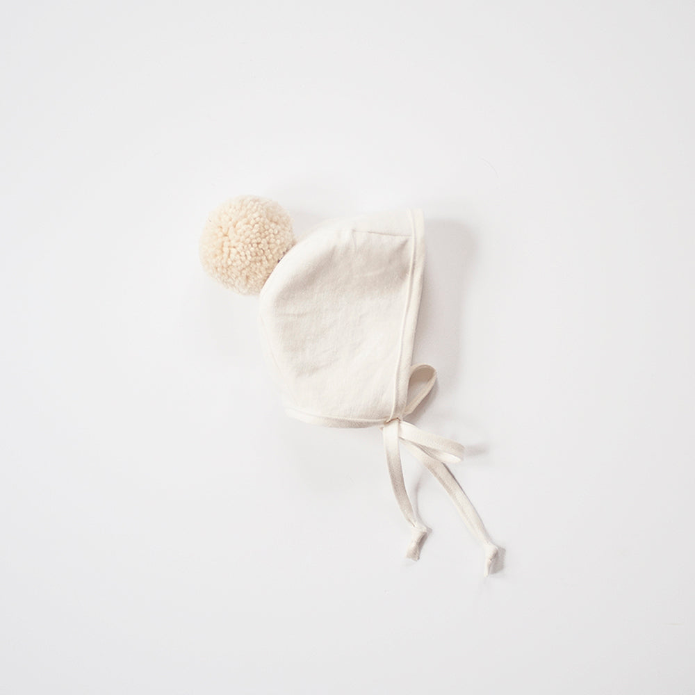 Linen Interchangeable Bonnet | Ivory