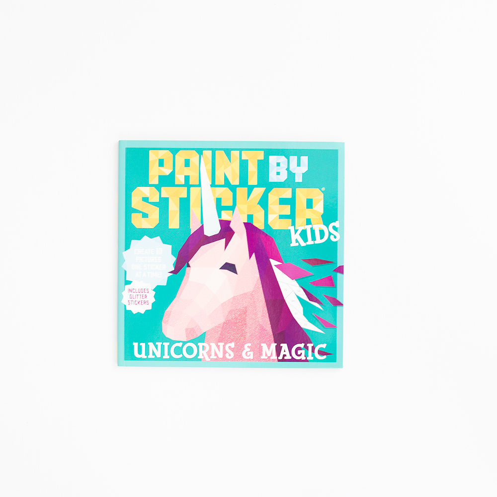 Paint By Sticker Kids | Unicorn & Magic