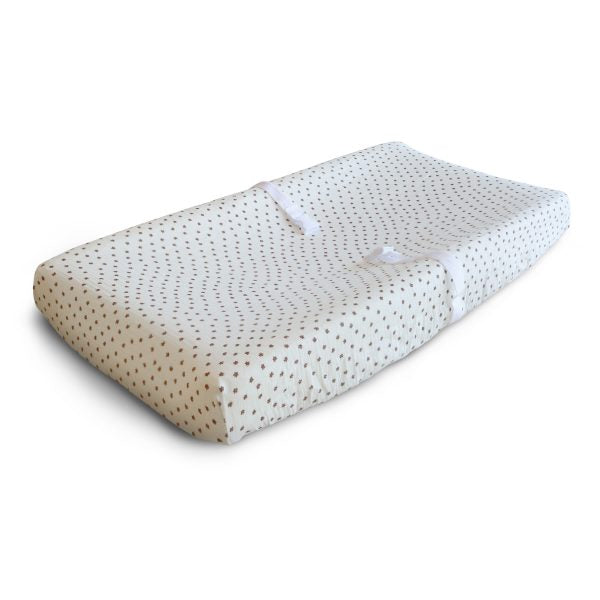 MUSLIN CHANGING PAD COVER | BLOOM