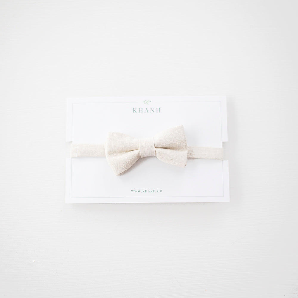 Cream | Bow Tie