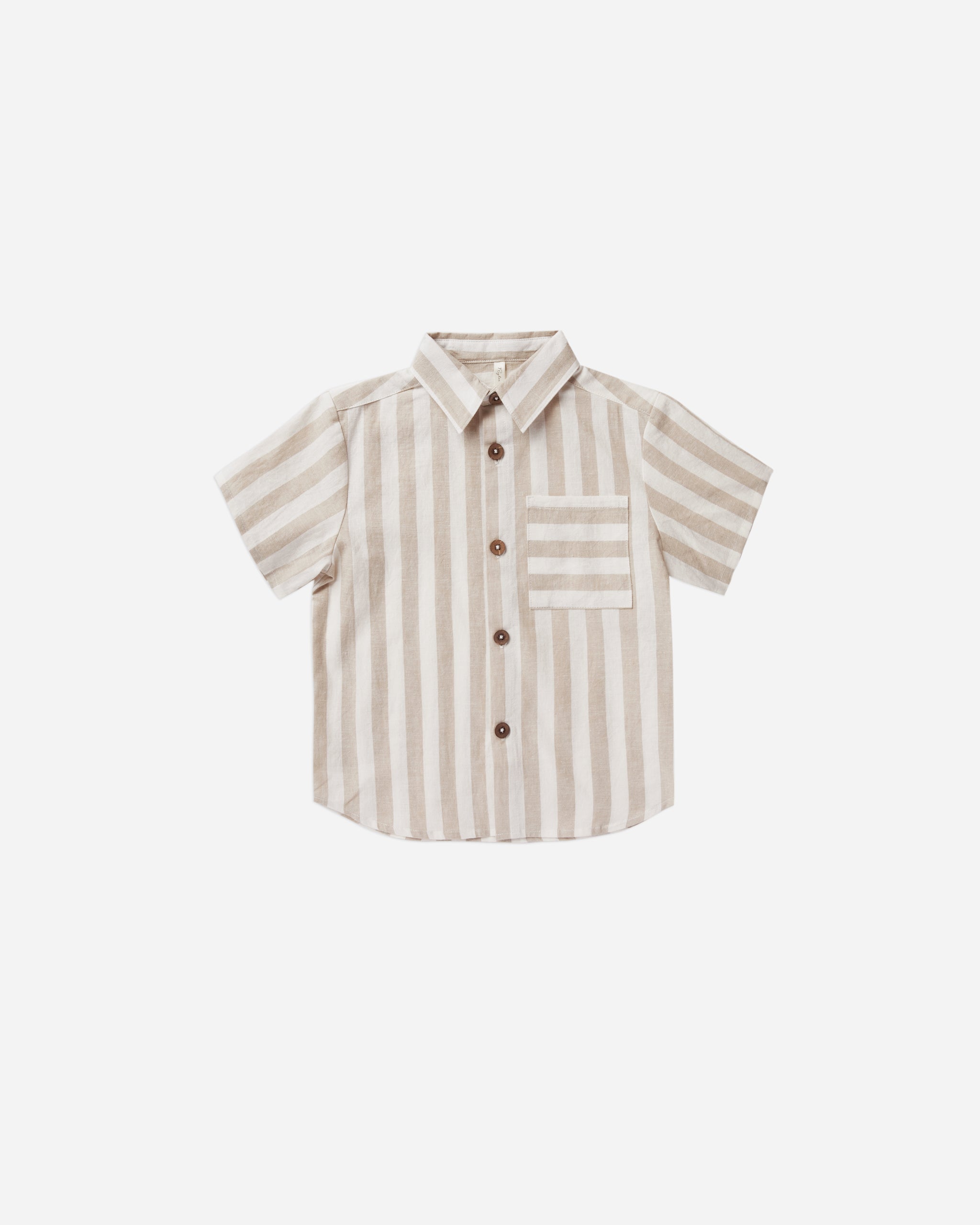 collared shirt | grey stripe- LAST ONE 8/9
